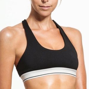 Olympia Activewear Black Sports Bra